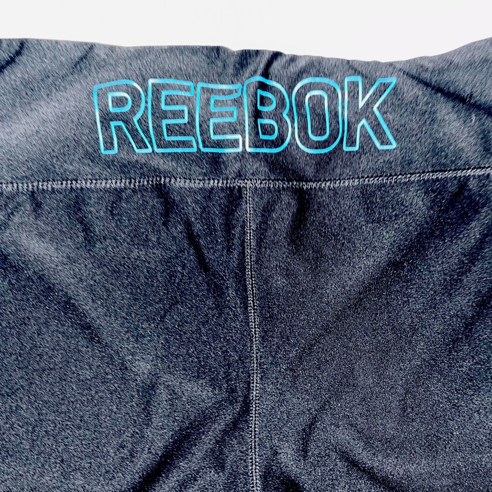 Juniors black Reebok workout pants size M